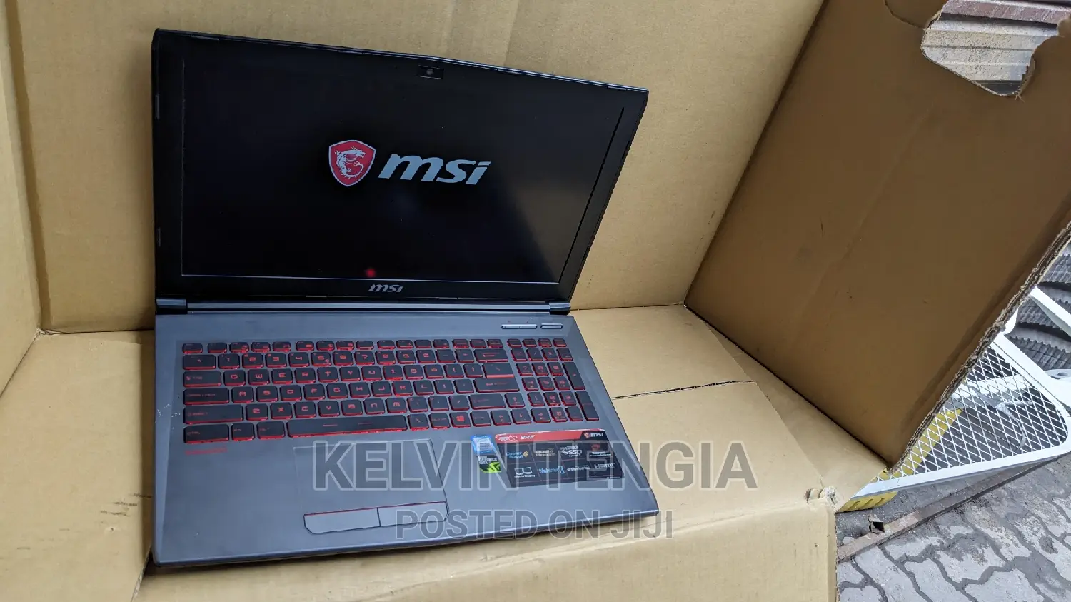 Laptop MSI 16GB Intel Core I5 HDD+SSD 512GB