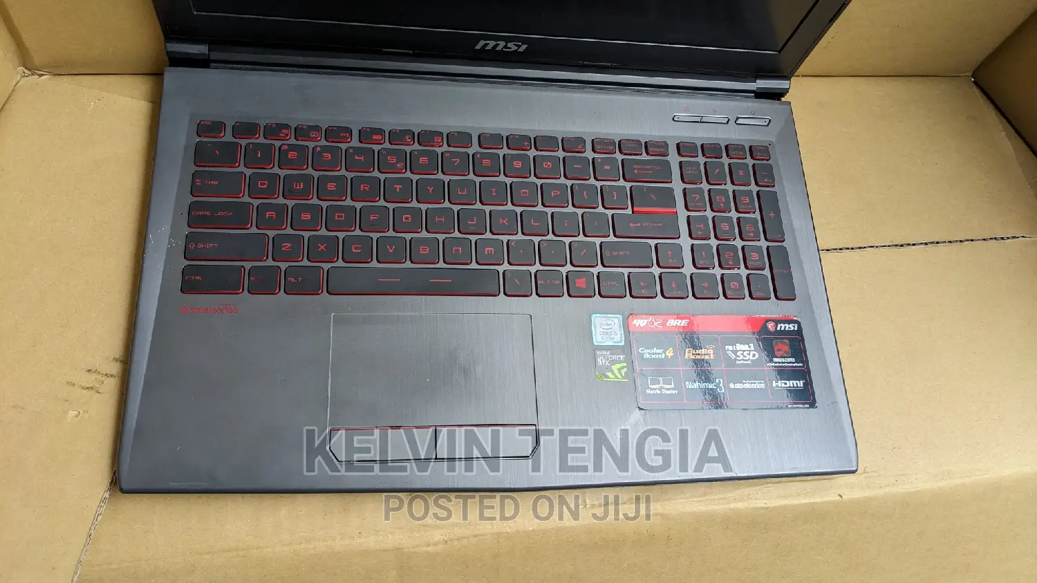 Laptop MSI 16GB Intel Core I5 HDD+SSD 512GB