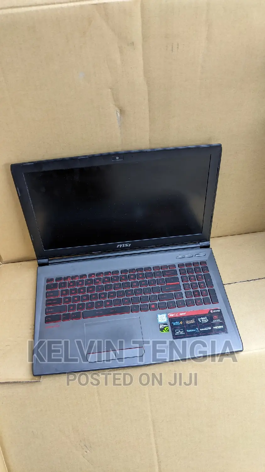 Laptop MSI 16GB Intel Core I5 HDD+SSD 512GB