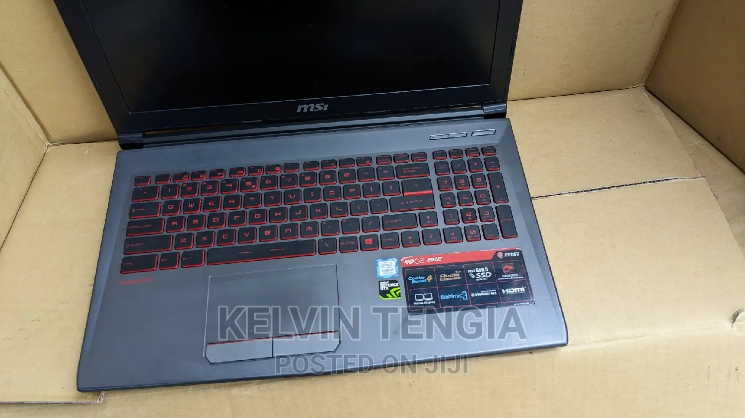 Laptop MSI 16GB Intel Core I5 HDD+SSD 512GB