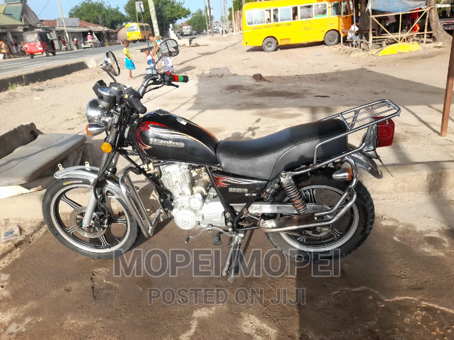 Haojue HJ125-19 2022 Black