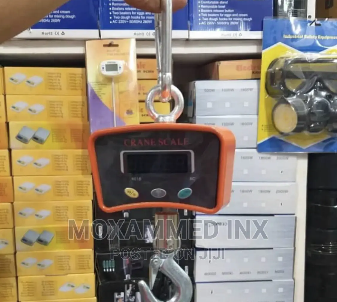 Hanging Digital Scale Max Weight 500kg in Ilala Measuring & Layout