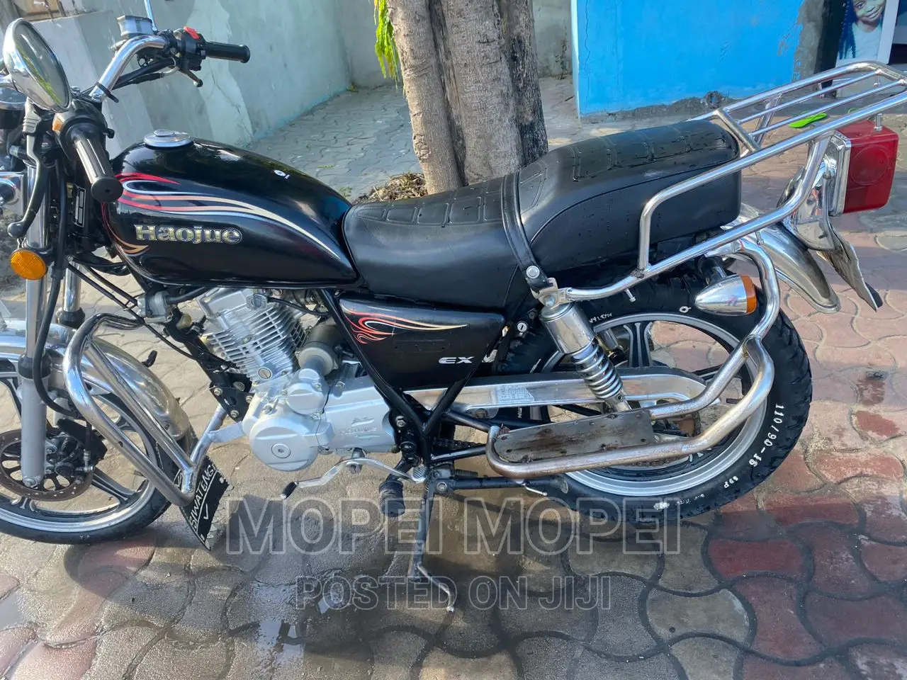Haojue HJ125-11A 2022 Black