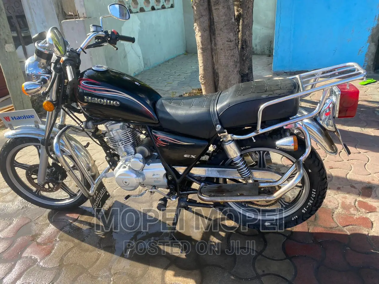 Haojue HJ125-11A 2022 Black