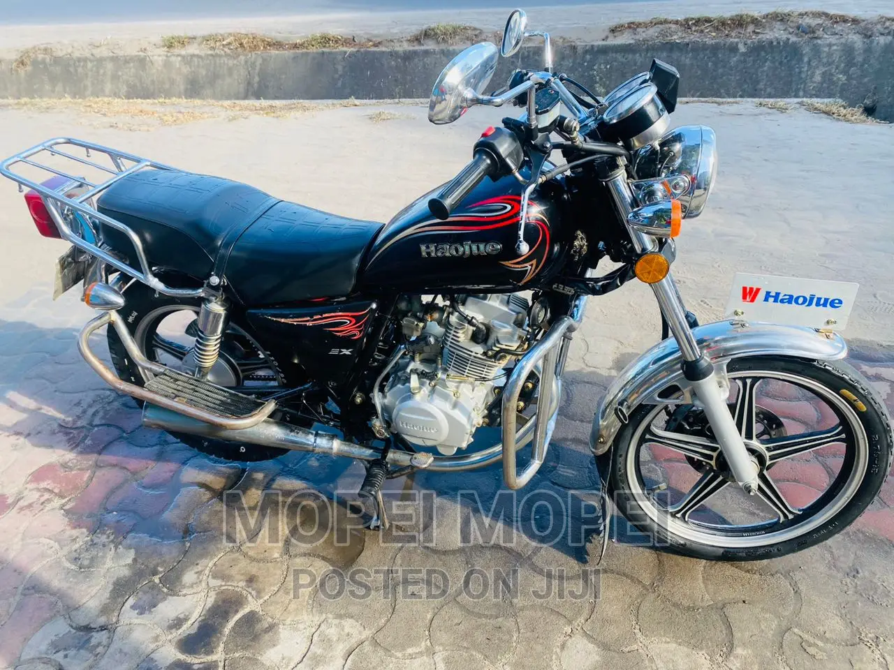 Haojue HJ125-11A 2022 Black
