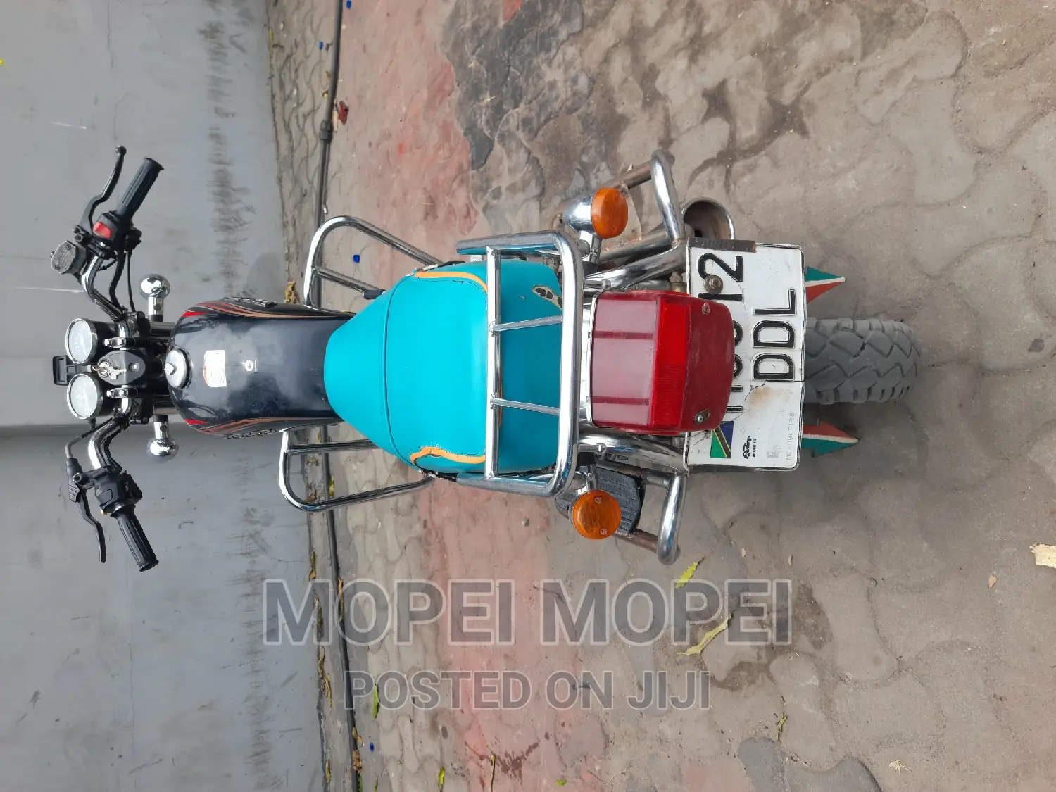 Haojue HJ125-8F 2021 Black