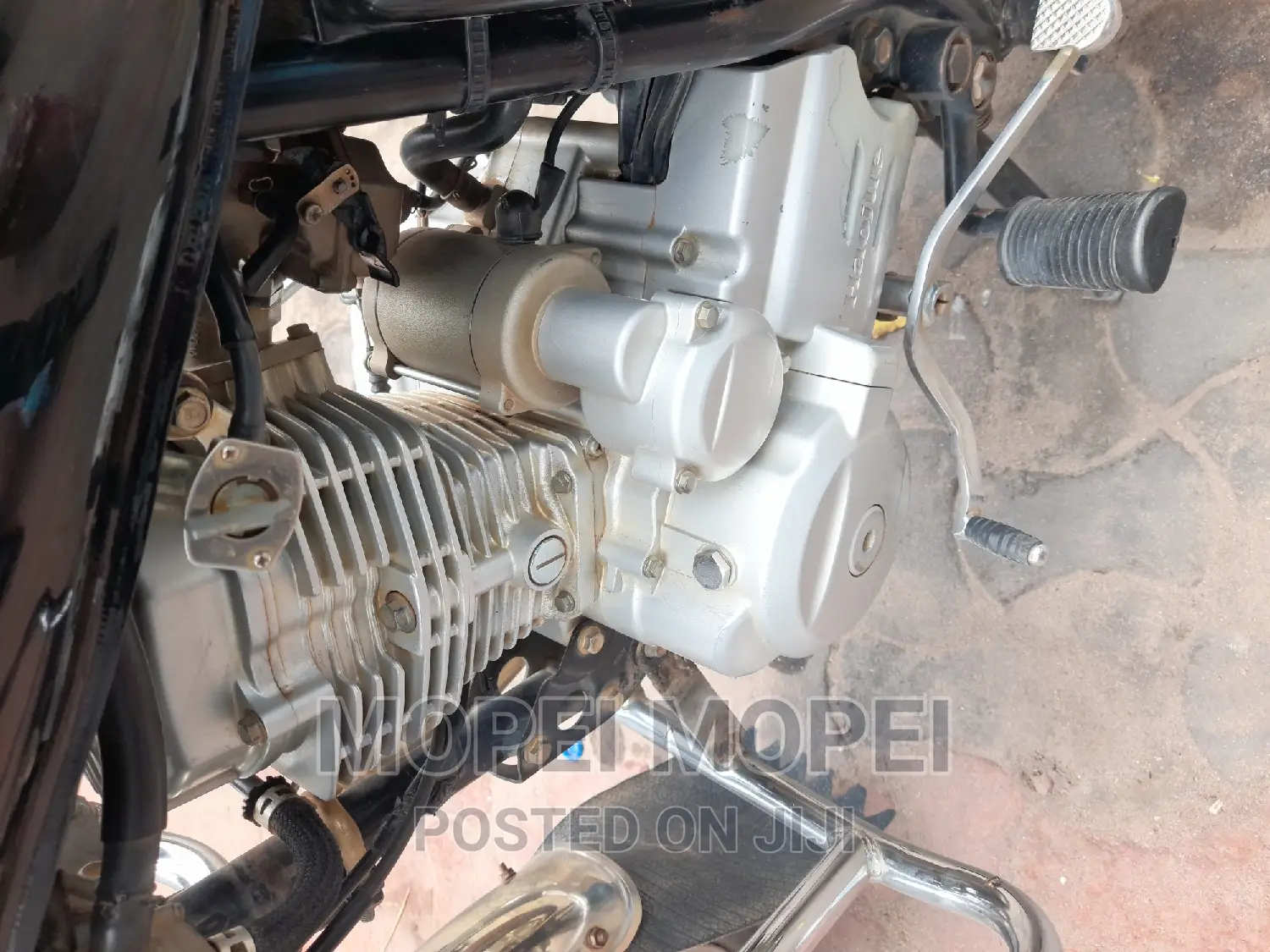 Haojue HJ125-8F 2021 Black