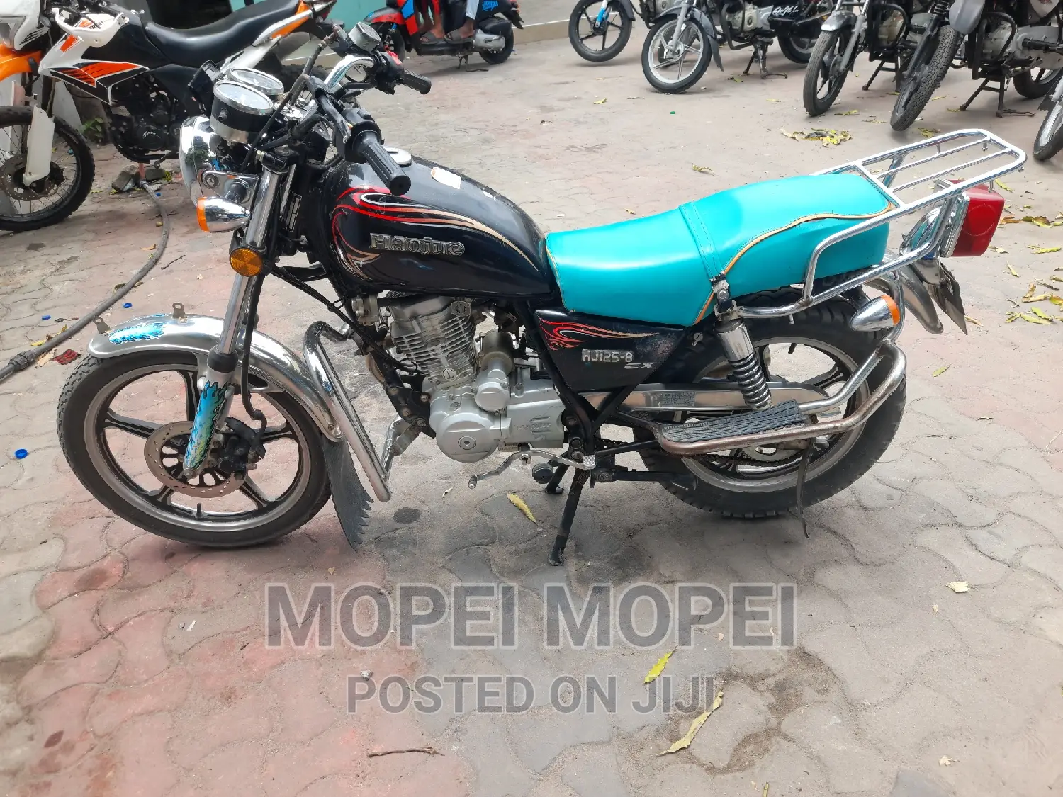 Haojue HJ125-8F 2021 Black