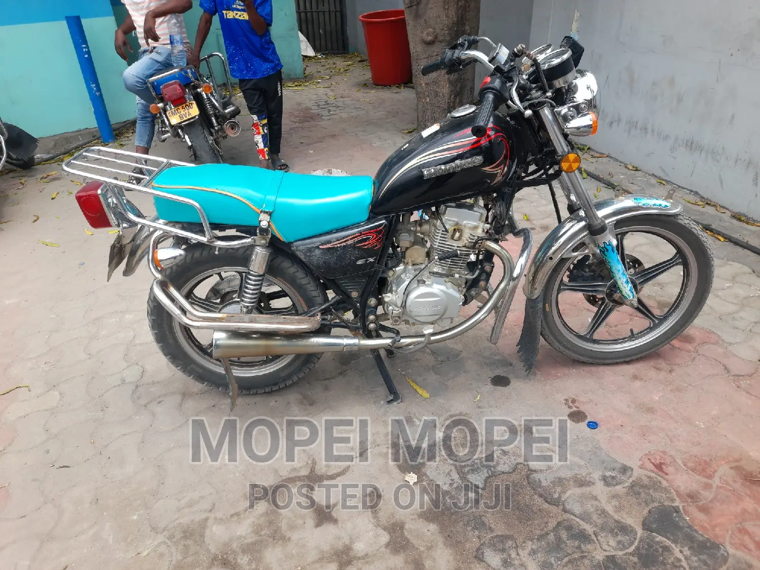 Haojue HJ125-8F 2021 Black