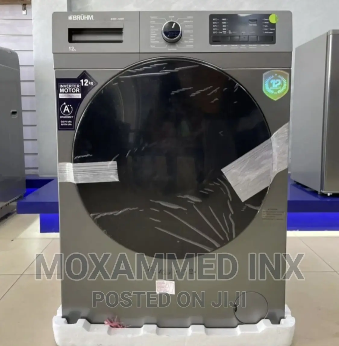 Bruhm Washing Machine 12kg