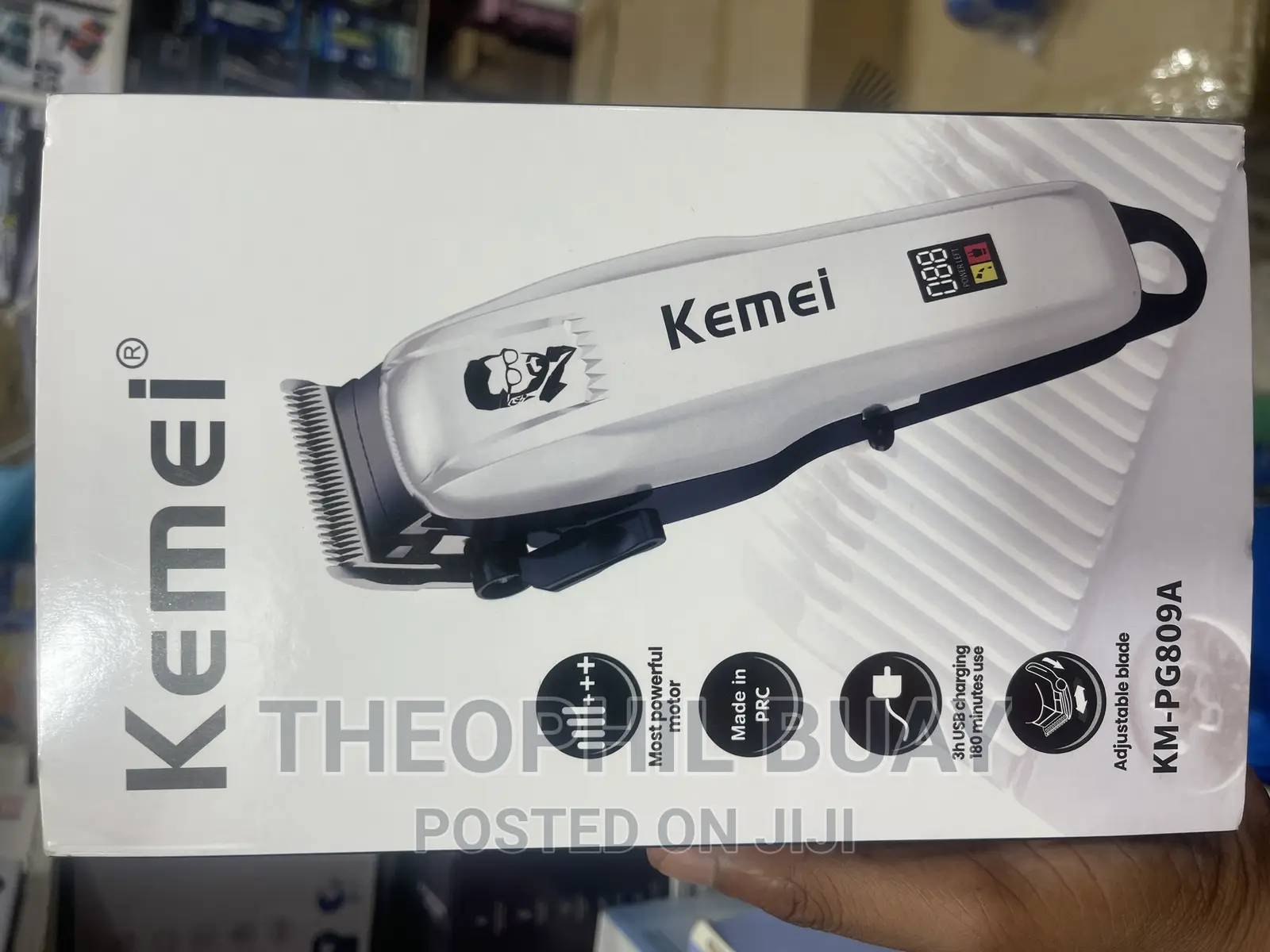 Kemei Rechargeable Electric Shaver