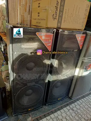 Richsound Powerful Speaker Inch 15",+ 2 Wireless Mic Rs109