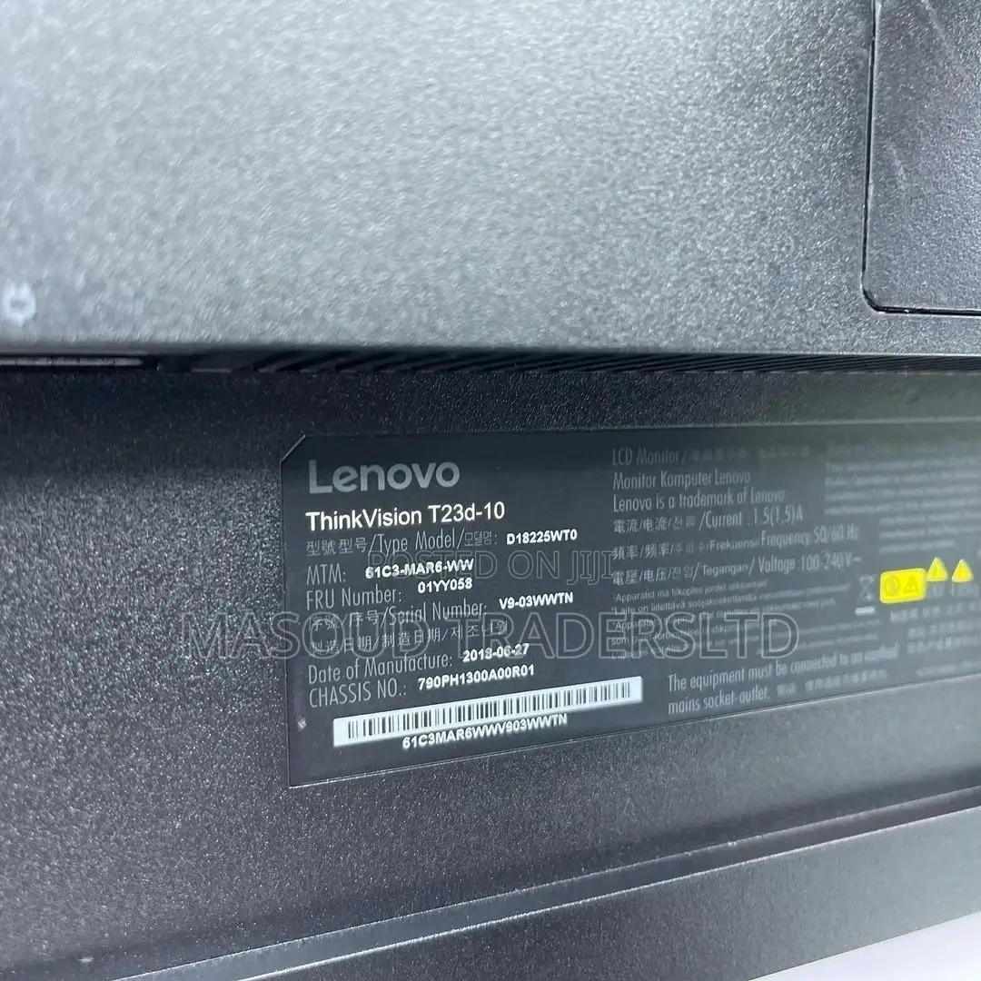 Lenovo Monitor Thinkvision