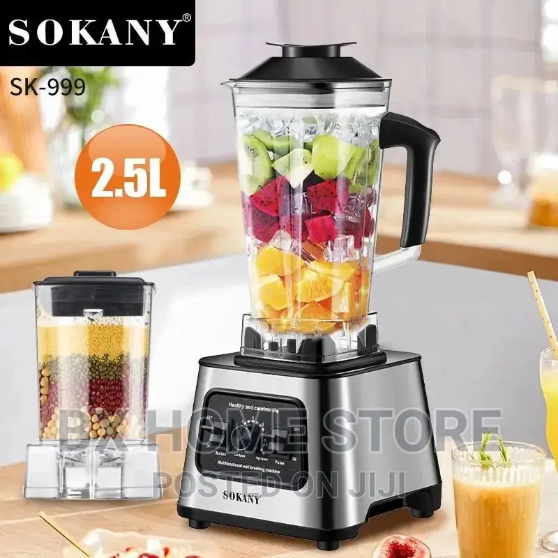 Sokany Commercial Blender 2 in 1
