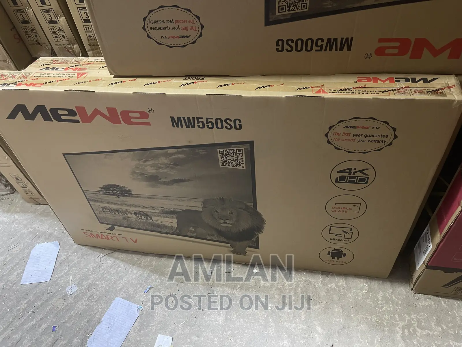 Mewe TV Inch 55 Double/Frameless.