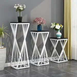 Marble Glass Stools