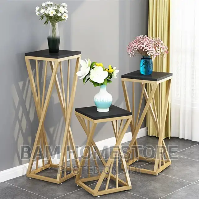 Marble Glass Stools