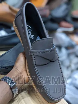 Loafers Clarks Coffee Leather