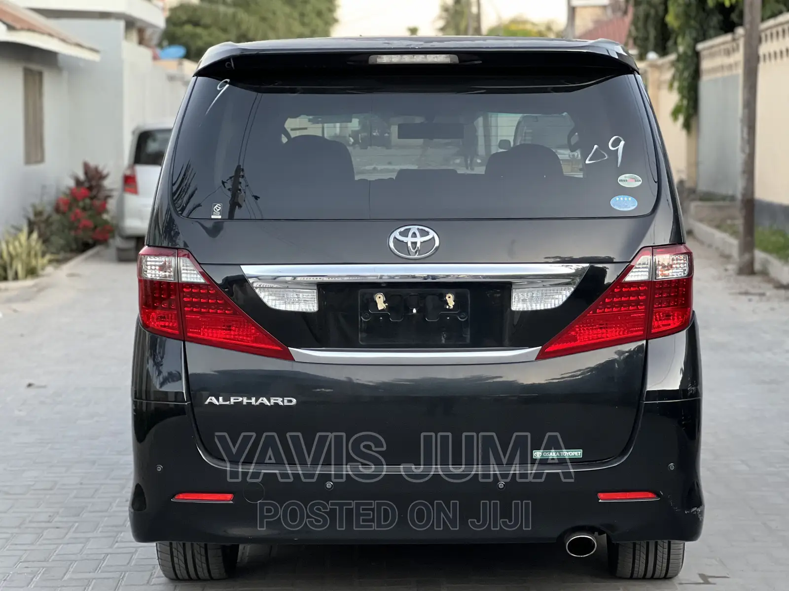 Toyota Alphard 2009 Black