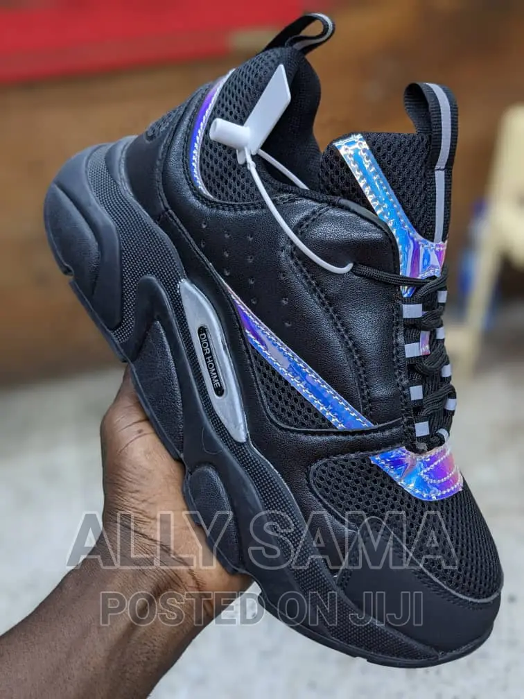 Mens Sneakers Dior Black Original