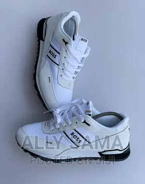 Mens Sneakers Boss White