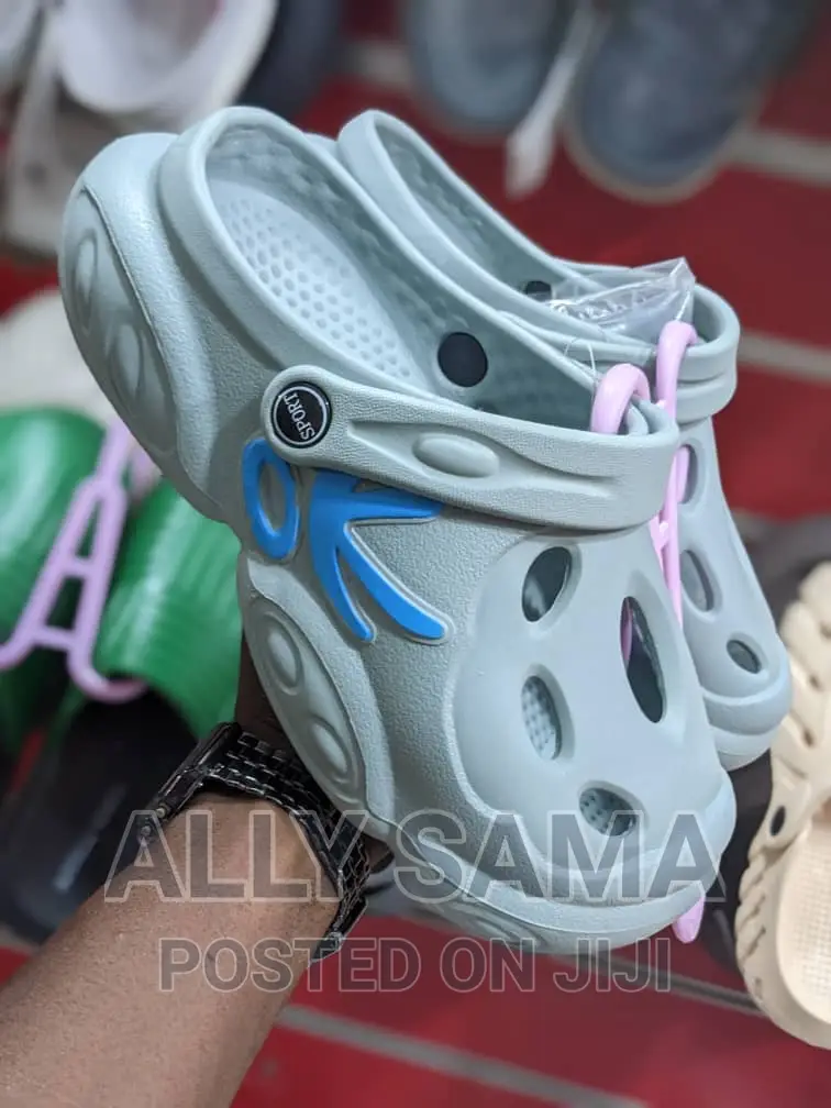 Unisex Sport OK Crocs Gray【Rubber】Original