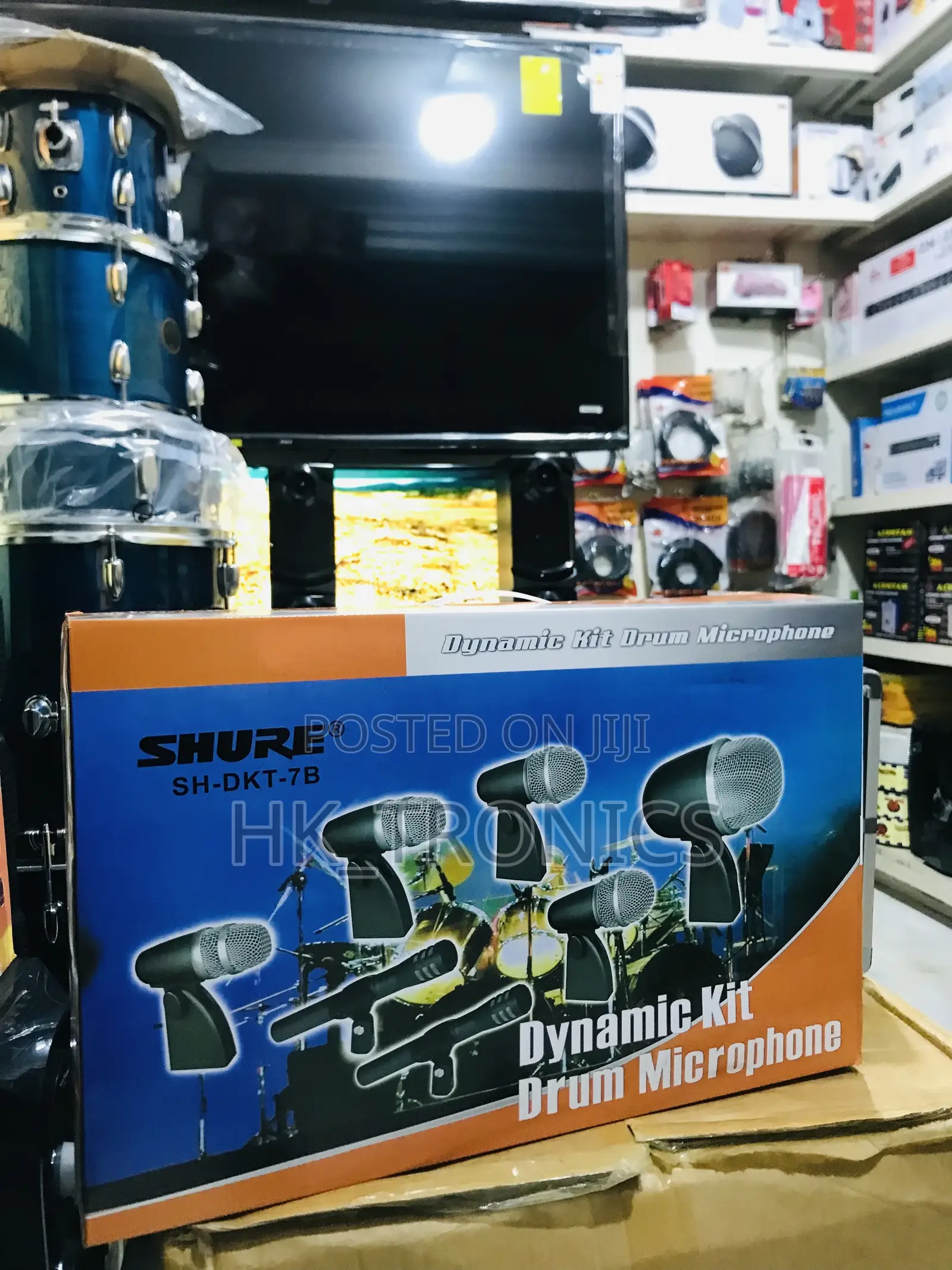 Shure Dynamic KIT Drum Microphone