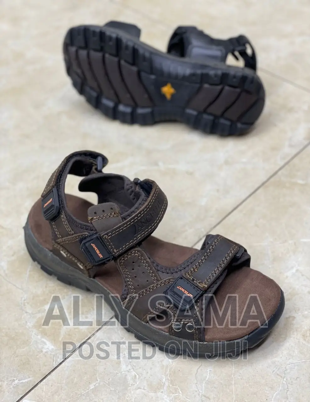 Open Shoes Brown