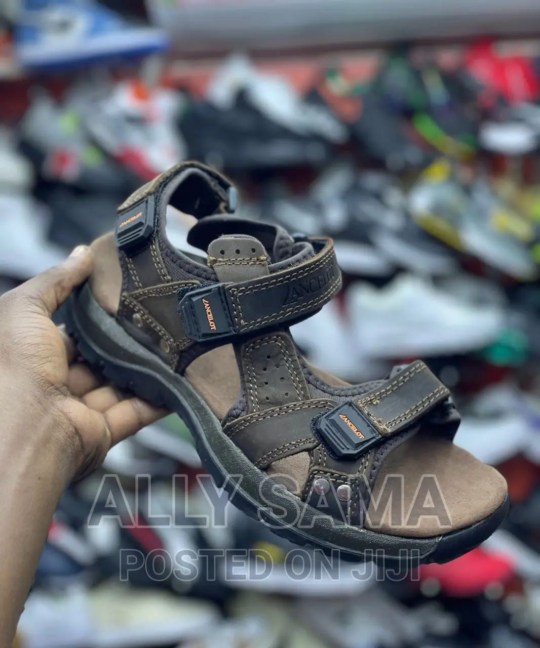 Open Shoes Brown