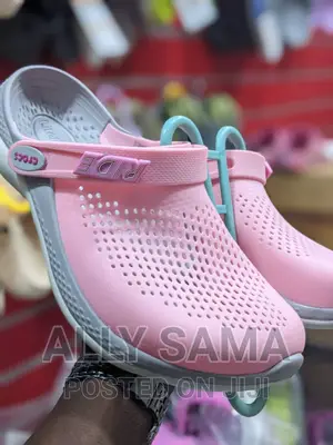 Crocs Pink Matrial Rubber Original