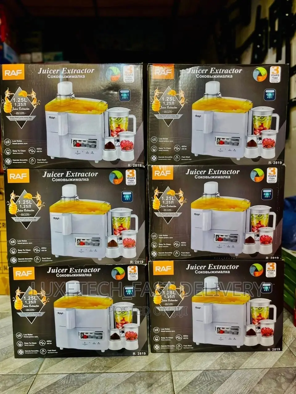 Raf Juicer Extractor and Blender 4 in 1