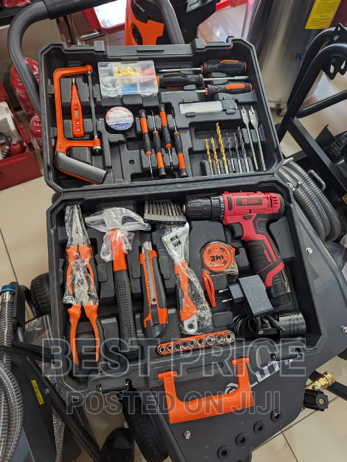 Edon Tool Case Electrian Set Screwdriver