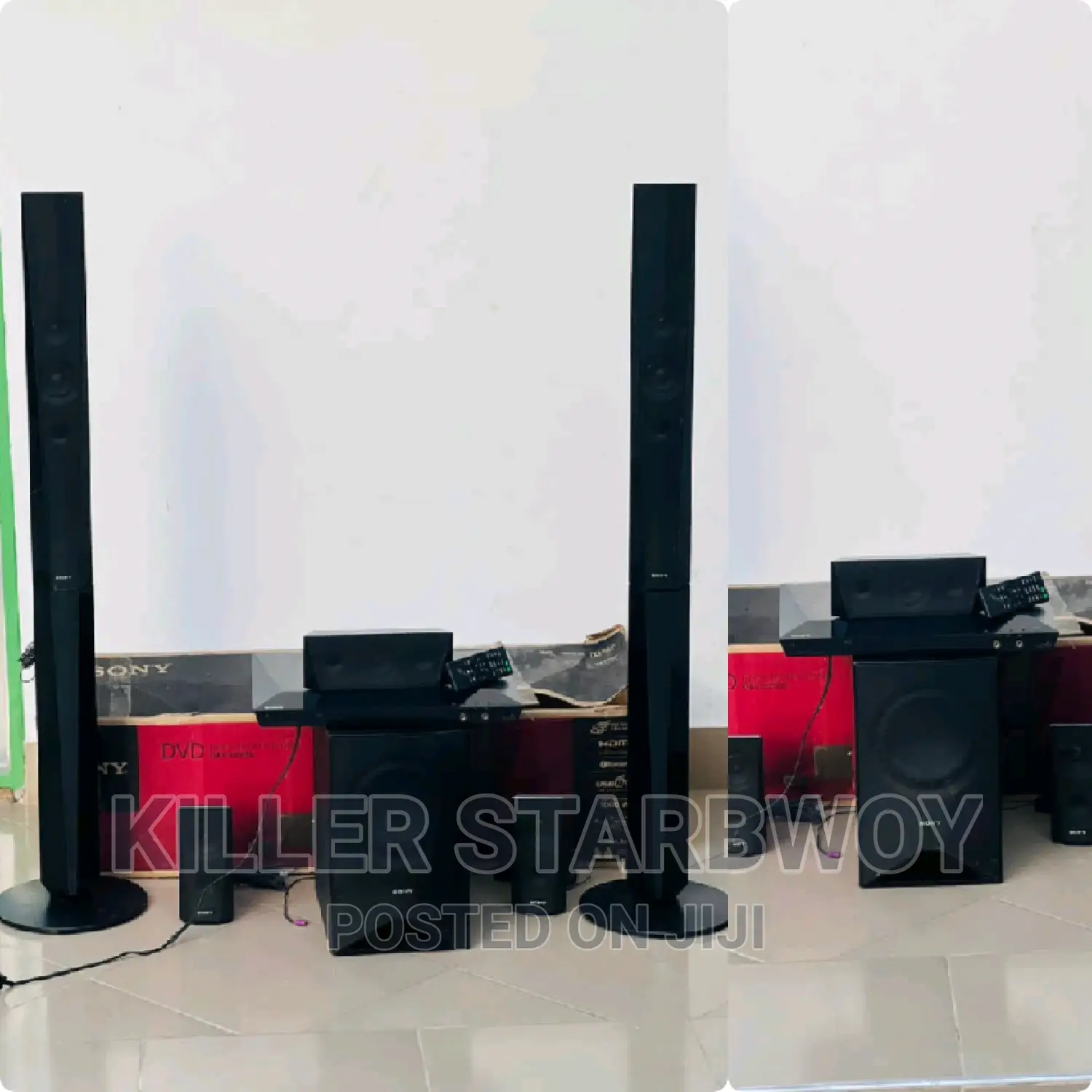 Sony Home Theatre Watts 1000 Full Box