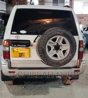 Toyota Land Cruiser Prado 1999 Silver