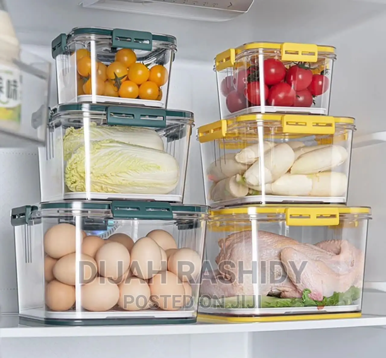 Fridge Organizer Three Piece Kubwa Kilo 3, 2 and 1