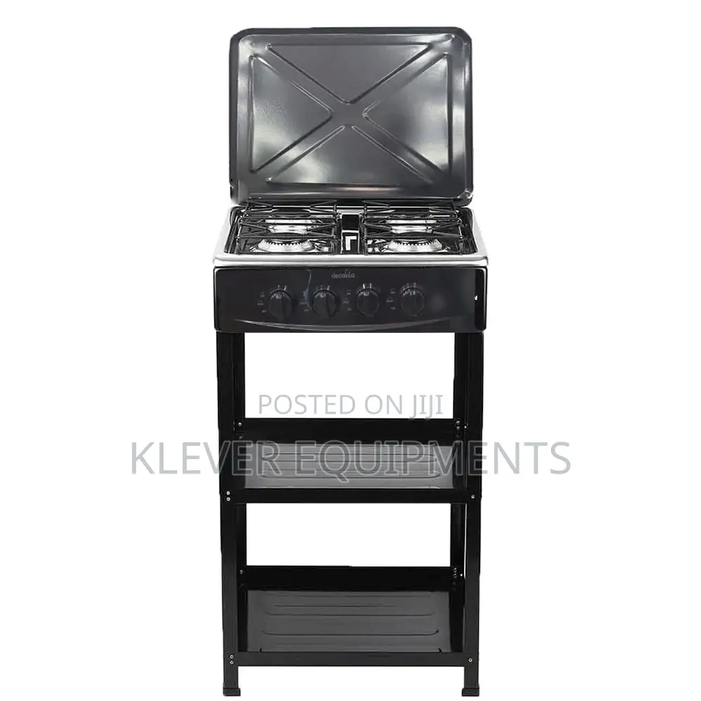 Decakila 4 Burner Gas Stove With Shelves
