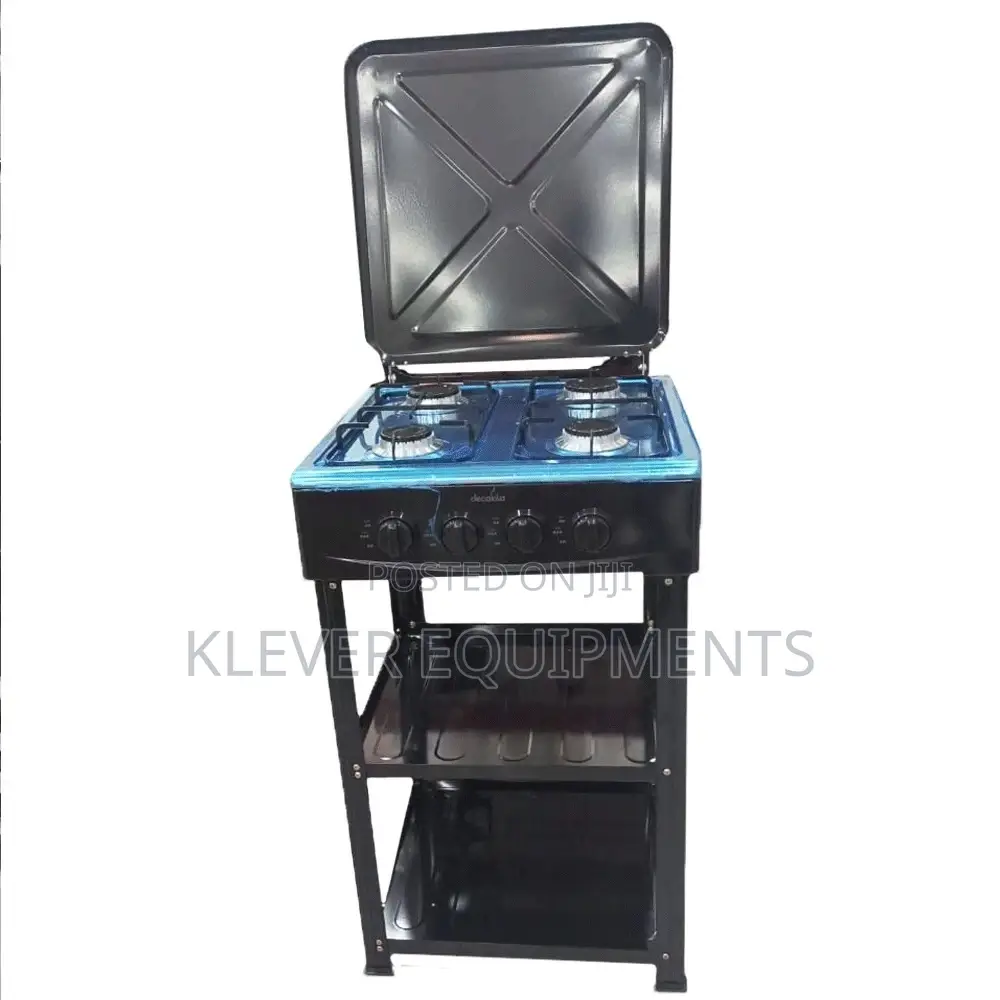 Decakila 4 Burner Gas Stove With Shelves