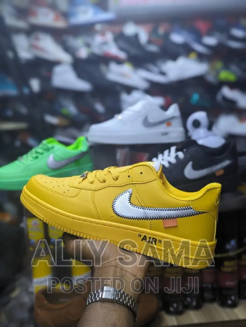 Air Max Sneakers Yellow 【Offer】