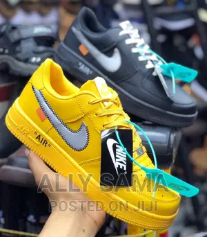 Air Max Sneakers Yellow 【Offer】