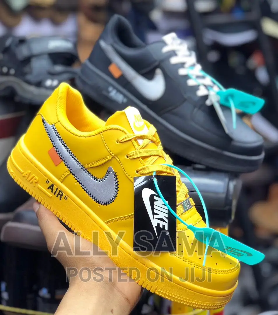 Air Max Sneakers Yellow 【Offer】