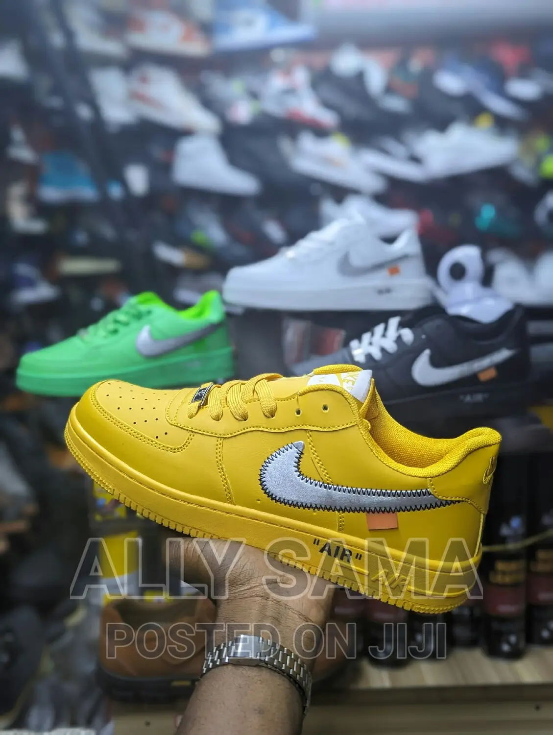 Air Max Sneakers Yellow 【Offer】