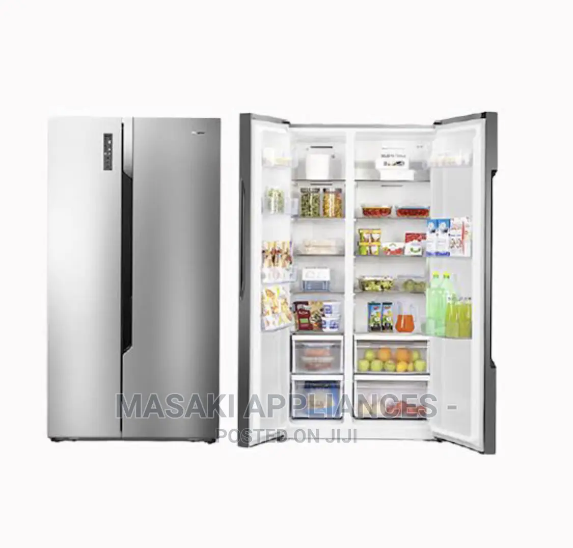 New Hisense 516L Side by Side No Frost Refrigeratorh670ss-Wd