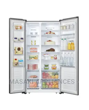 New Hisense 516L Side by Side No Frost Refrigeratorh670ss-Wd