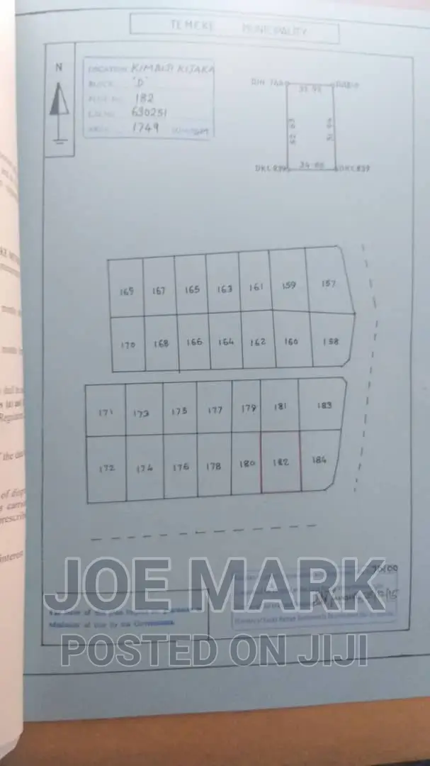 Plot for Sale at Kigamboni