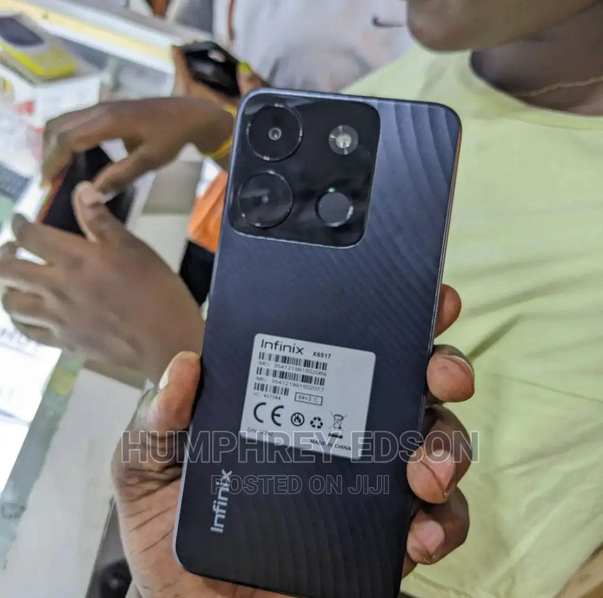 New Infinix Smart 7 Plus 64 GB Black