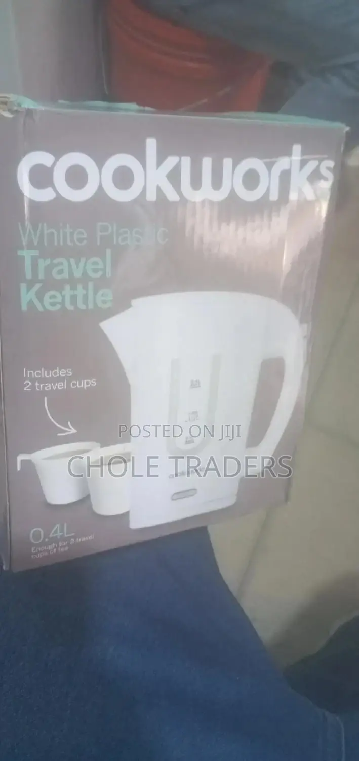 0.4-Liters FASTEST HEATING Travel Kettle (Made in Ireland)