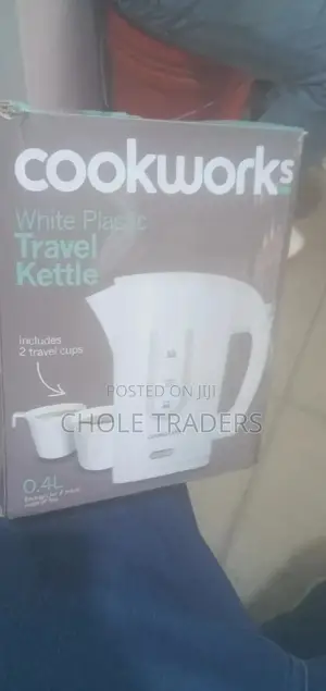 0.4-Liters FASTEST HEATING Travel Kettle (Made in Ireland)