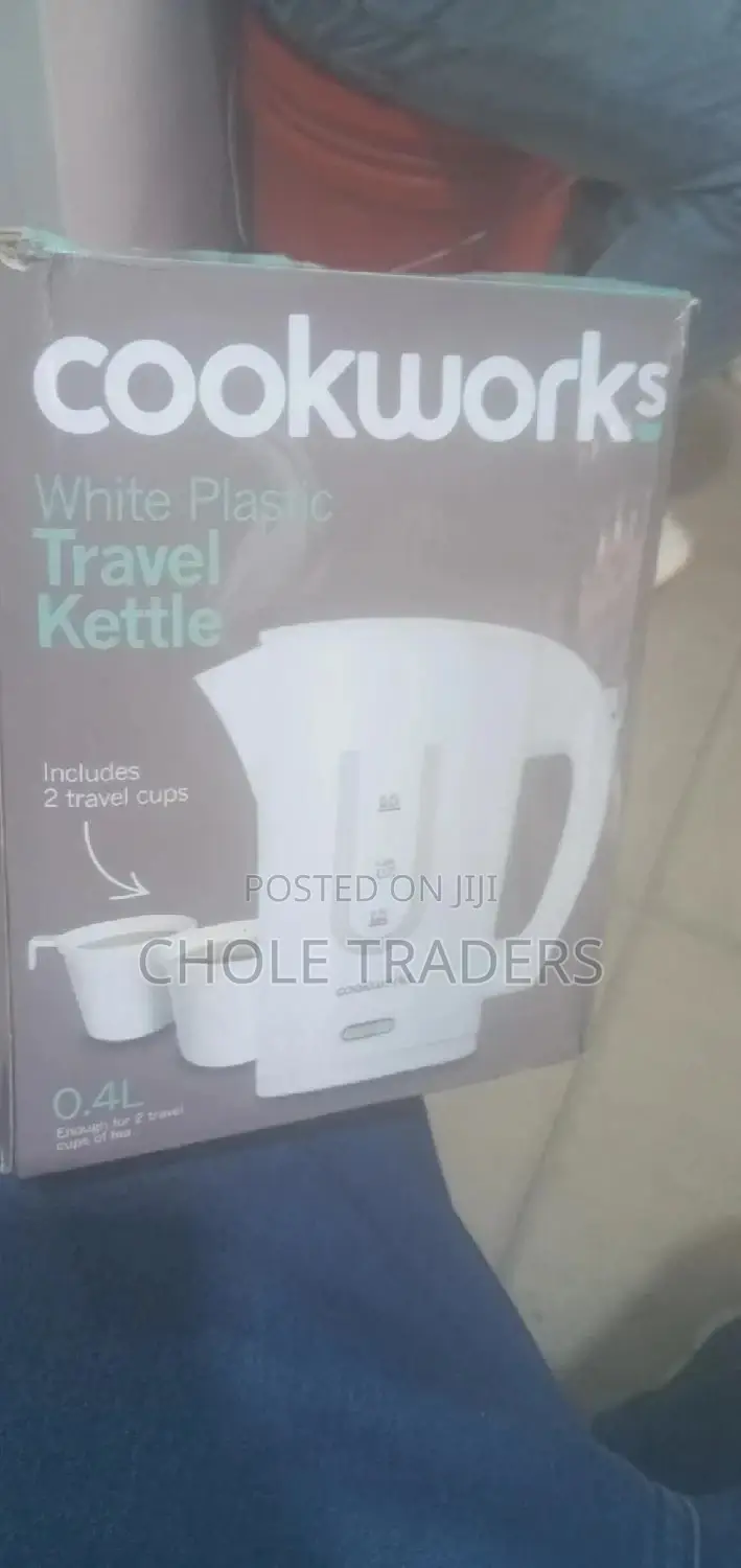 0.4-Liters FASTEST HEATING Travel Kettle (Made in Ireland)