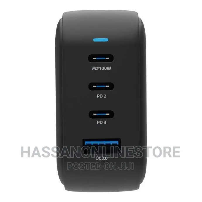 Powerology 100W Triple PD + 1 QC3.0 World Travel Kit