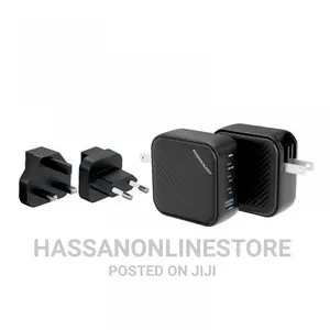 Powerology 100W Triple PD + 1 QC3.0 World Travel Kit